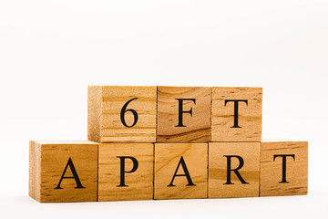 Spelling 6ft Apart