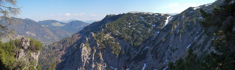 Wilde Schlucht am Brandelberg und Tristmahlschneid