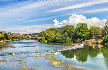 Po River, Turin, Italy