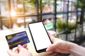 hand holding smartphone