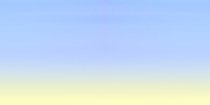 Gradient sky texture abstract colorful background. Blue pink and yellow wallpaper, soft light sunset colors concept. Empty dusk or dawn color mesh, simple nature background