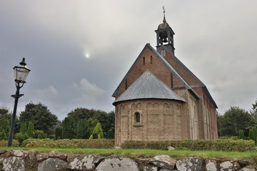 Fototapeta premium old church in the village