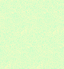 Hydrangea inspired seamless pattern.  Highly detailed vector, flower petals with pastel colors. 