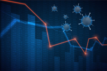 Abstract infographics visualization