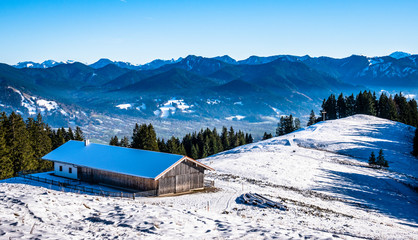 karwendel mountains near bad toelz