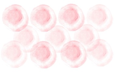 pale red circles