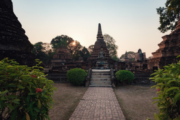 Sukhothai Historical Park, a UNESCO World Heritage Site in Thailand