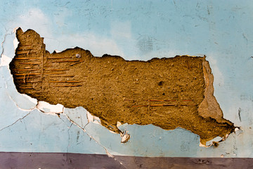 Wand rustikal Mauer Hintergrund Textur Riss