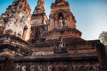 Sukhothai Historical Park, a UNESCO World Heritage Site in Thailand