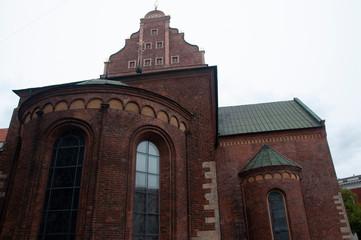 Old town in Riga in Latvia