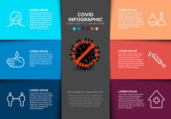 Covid-19 Preventions Infographic