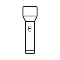 flash light, flash light vector icon, flat design best vector flashlight illustration