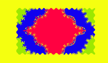 Comic speech bubble with expression text WOW