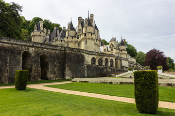 View of Loire valley in France
