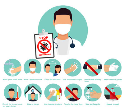 Coronavirus prevention measure. 2019-nCoV. Hygiene product.