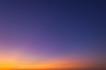 twilight sky ninth evening and sunlight