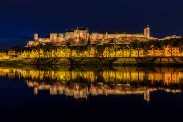 View of Loire valley in France