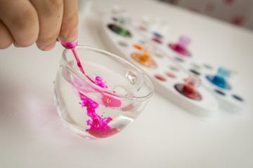 colorful watercolor painting home drawing