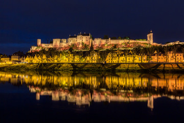 View of Loire valley in France