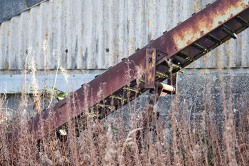 rusty conveyor