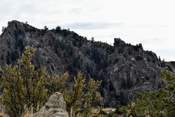 rocky mountain landscape