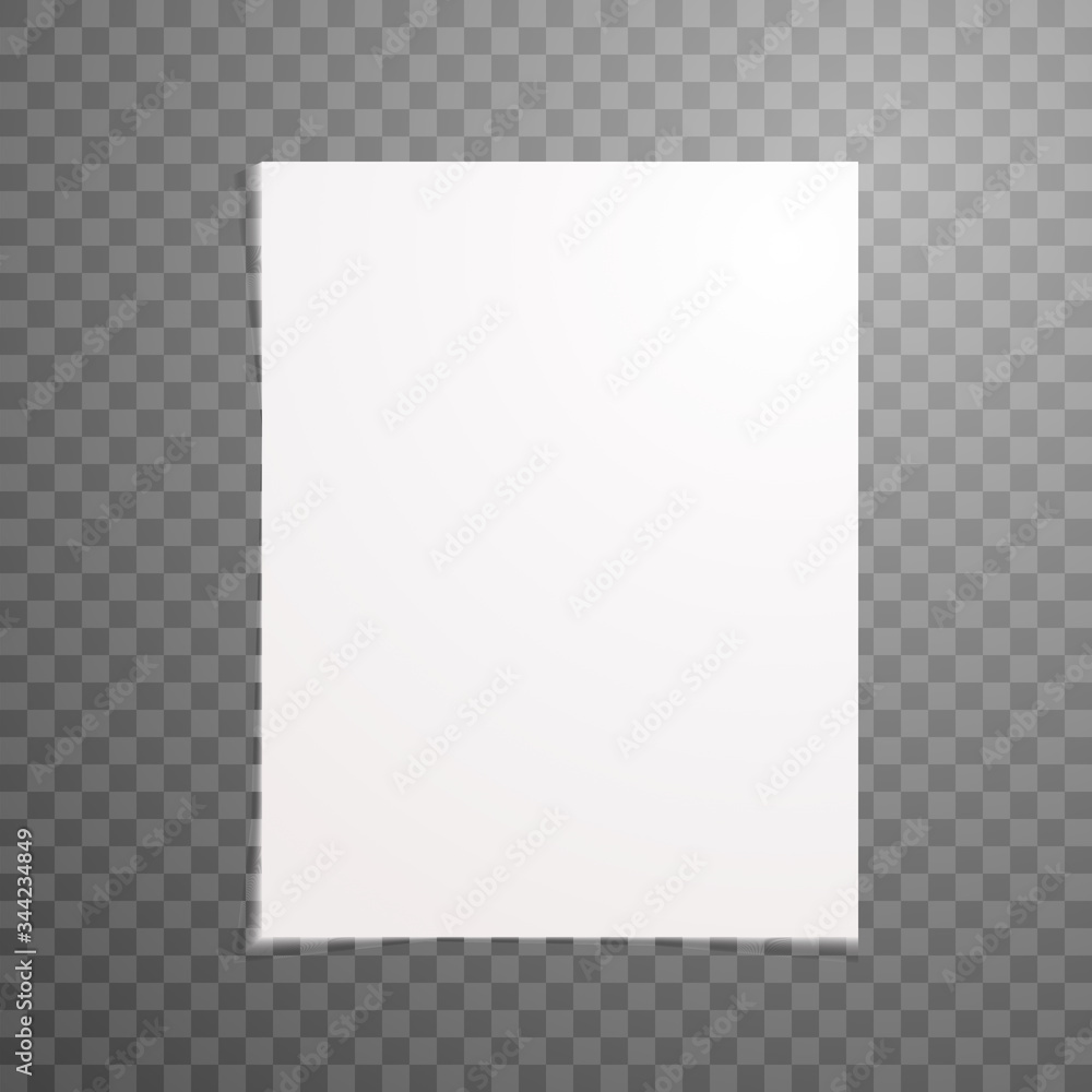 Poster white, voluminous canvas on a cellular background. unique canvas in white with glow. white rectangle