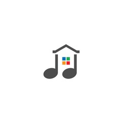 Music house logo