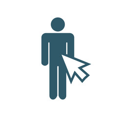 Inbound Marketing Icons with targeting imagery to show buyers & customers