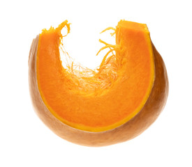 baked pumpkin slices with honey on a plate