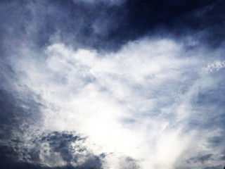 Fototapeta premium She is the sky that we turn to look whenever we see.