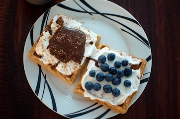 homemade waffles