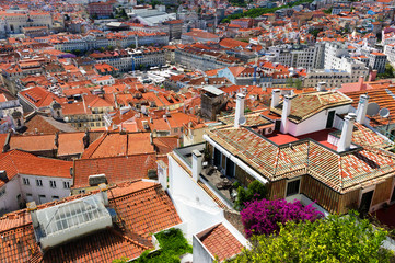 Fototapeta na wymiar Architecture of Lisbon, Portugal, Europe