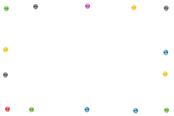 colorful paint ball background