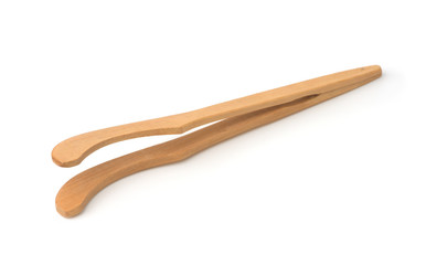 Wooden tongs