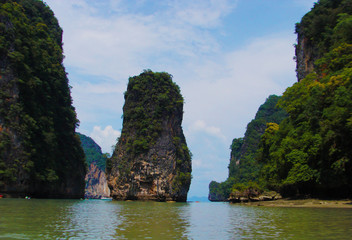 Fototapeta premium Jems Bond Island at Phuket Thailand
