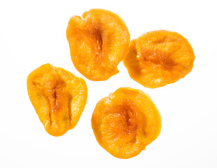 Composition of peaches in syrup