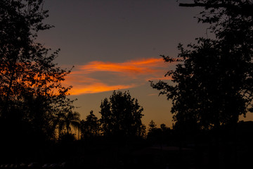 Orange Clouds 2