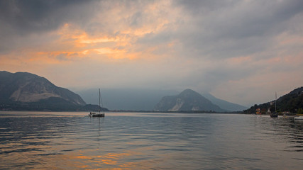 Lago Maggiore am Morgen