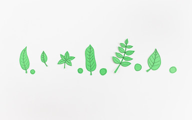 Leaf Set. Hand-drawn decorative elements, doodle floral elements. Black line ink hand drawn art. White background ready for copywriting. Perfect for invitations, greeting cards, posters, prints.