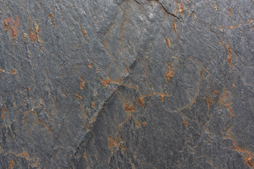 Gray rock and rust spots texture