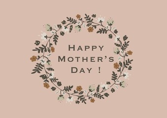 A happy Mother’s Day postcard 