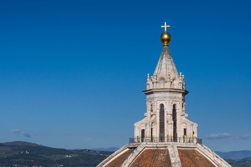 Basilica of Saint Mary of the Flower. View from Campanile. Italy