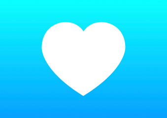 Illustration icon of a heart