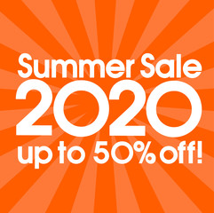 Summer Sale Signs in Vector