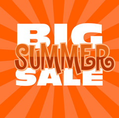 Summer Sale Signs in Vector