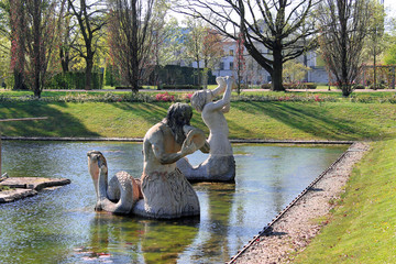 Der Lustgarten mit Neptunbassin, Potsdam © Konstanze Junghanns