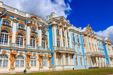 Catherine Palace is a Rococo palace located in the town of Tsarskoye Selo (Pushkin), 30 km south of...