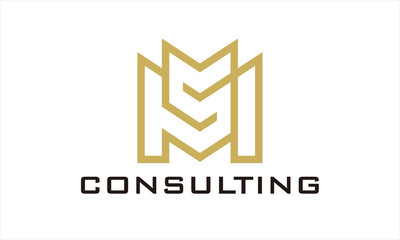 COMBINATION LOGO FROM LETTER  SM OR MS LOGO DESIGN CONCEPT