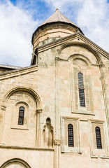 The Svetitskhoveli Cathedral, Eastern Orthodox cathedral in the historic town of Mtskheta, Georgia