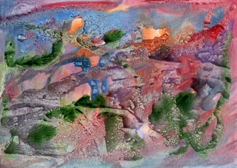 Spotted surface texture. Picture for design. Sketch watercolor.